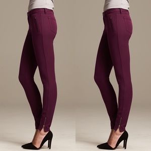 (Banana Republic) Burgundy Sloan Pants